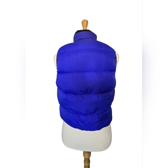 Helly Hansen Reversible Puffer Vest Blue Black Size M Streetwear Cozy Fall - Picture 2 of 10